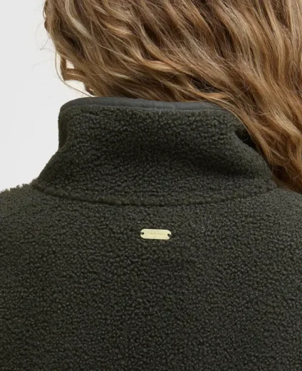 Barbour Womens Mabel Fleece | Olive