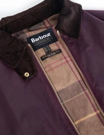 Barbour Womens Arlene Wax Jacket | Merlot