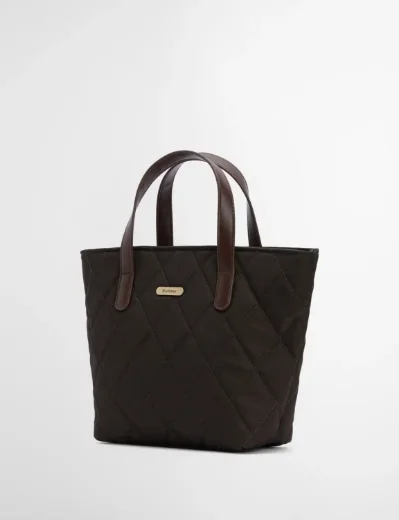 Barbour Mini Quilt Tote Bag | Olive