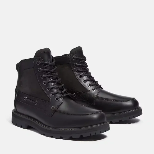 Timberland Britton Road 7-Eye Moc-Toe Boot | Black Timberland Britton Road 7-Eye Moc-Toe Boot | Black