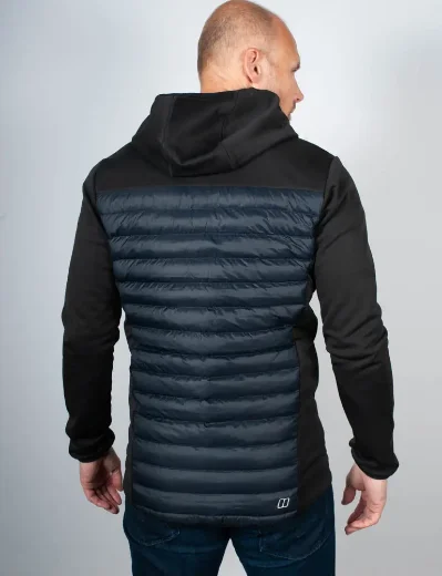 Berghaus Vaskye Hooded Hybrid Jacket | Black