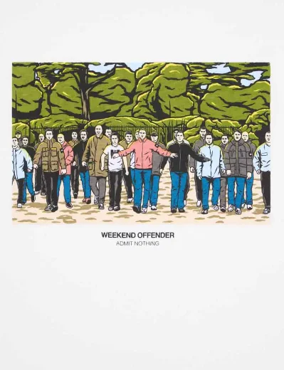 Picture of Weekend Offender GSE Graphic T-shirt | White