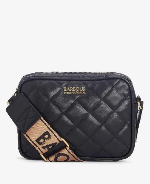 Barbour Intl Women's Sloane Quilted Crossbody | Black Barbour Intl Women's Sloane Quilted Crossbody | Black