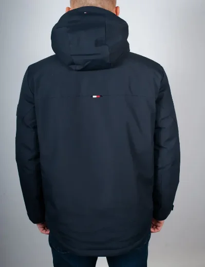 Tommy Hilfiger Tech Hooded Short Padded Jacket | Navy