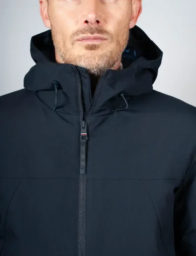 Tommy Hilfiger Tech Hooded Short Padded Jacket | Navy