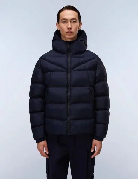 Napapijri Molveno Hooded Puffer Jacket | Navy Napapijri Molveno Hooded Puffer Jacket | Navy