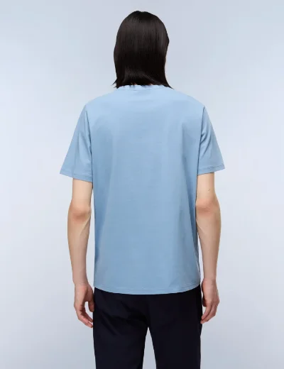 Napapijri Salis SS Sum Crew Neck T-Shirt | Faded Denim
