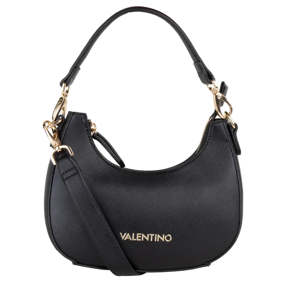 Valentino ZERO RE Small Hobo Bag | Black