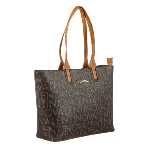 Valentino Regina RE Logobag | Moro/Naturale
