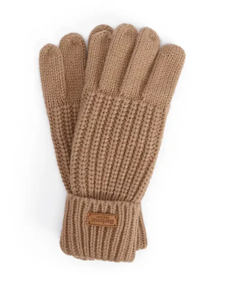 Barbour Women's Saltburn Knitted Gloves | Beige Barbour Women's Saltburn Knitted Gloves | Beige