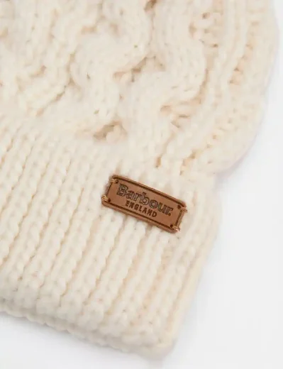 Barbour Women's Penshaw Hat and Scarf Set | Clouds