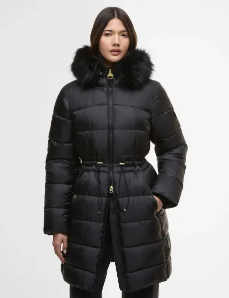 Barbour Intl. Womens Anastasia Puffer Jacket | Black Barbour Intl. Womens Anastasia Puffer Jacket | Black