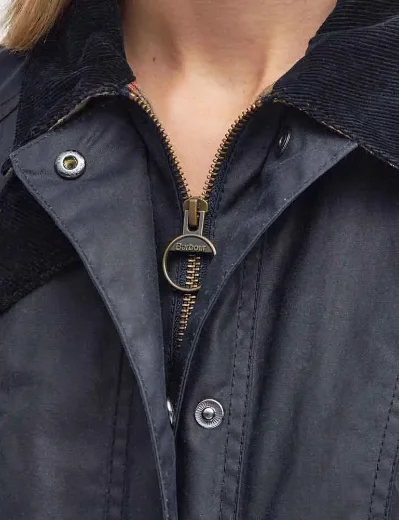 Barbour Beadnell Wax Jacket | Navy
