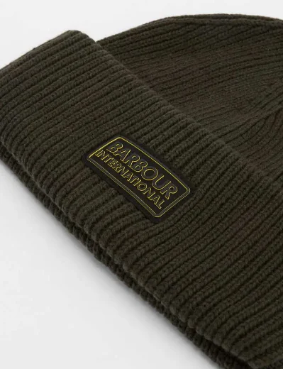 Barbour International Flex Beanie Hat | Sage