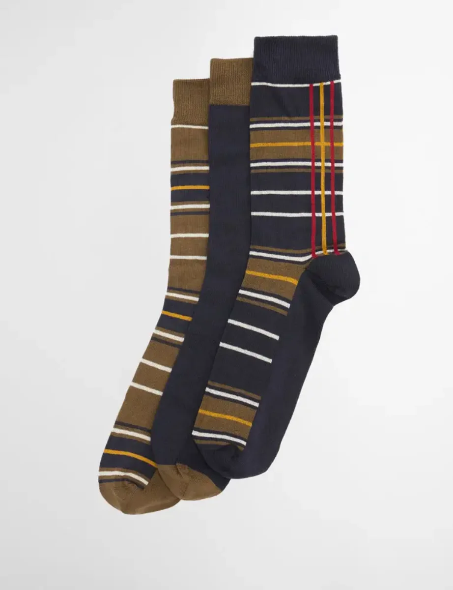 Barbour Tartan Sock Giftset 
