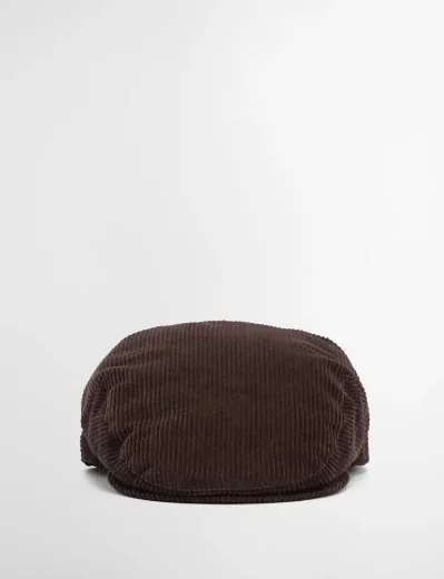 Barbour Westdale Cord Flat Cap | Brown