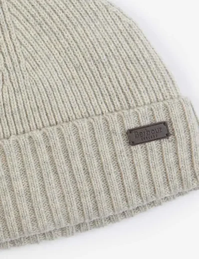 Barbour Men's Carlton Beanie | Light Grey