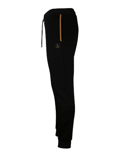 Luke Makati Cuffed Joggers | Black/Gold