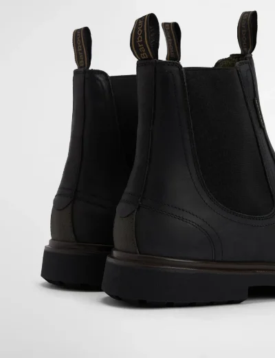 Barbour Hale Chelsea Boot | Black