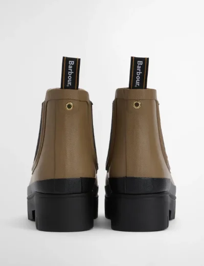 Barbour Halton Ankle Welly | Beige