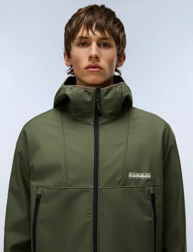 Napapijri A-Biois Softshell Jacket | Tea Leaf
