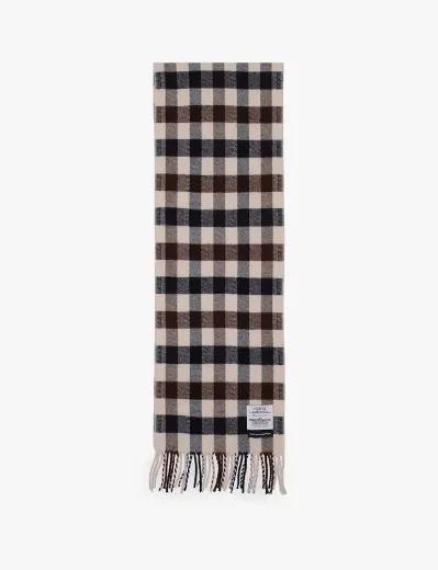 Aquascutum Active Macro Club Check Scarf 