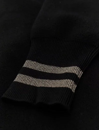 Guess Studded Logo Sweater | Black