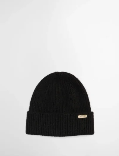 Barbour International Pendle Beanie & Scarf Gift Set | Black