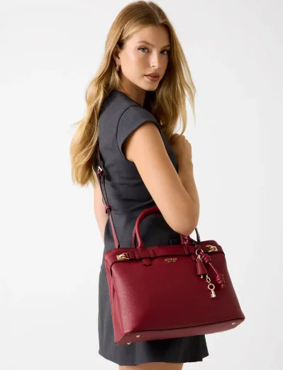 Guess Women's Gregoria Multiway Handbag / Red