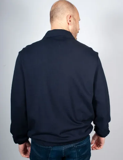 Picture of Tommy Hilfiger Essential Terry Sweat Ivy Jacket | Navy