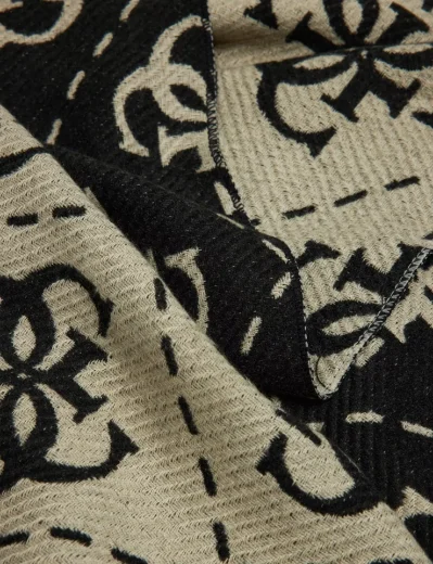 Guess Nolana 4G logo scarf | Black