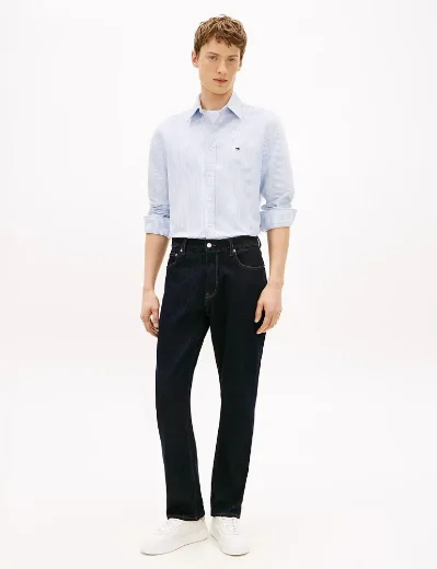 Tommy Hilfiger Mercer Regular Straight Jean | Adams Rinse Wash
