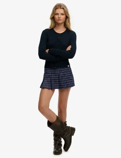 Superdry Light Weight Essentials Cardigan | Navy