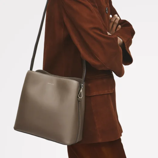 Radley Dukes Place Medium Compartment Cross Body | Coffee