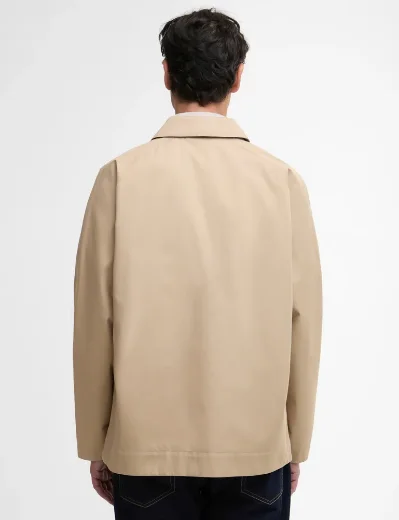 Barbour Short Rokig Waterproof Jacket | Dark Brindle