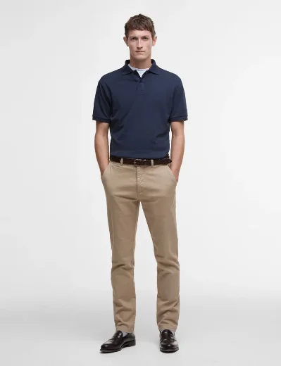 Barbour Hylton Interlock Polo | Navy
