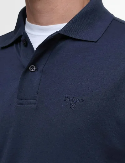 Barbour Hylton Interlock Polo | Navy