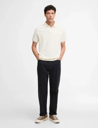 Barbour Harwell Polo | OFF WHITE
