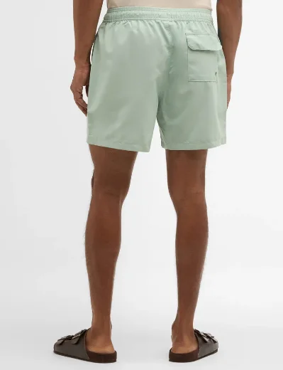 Barbour Staple Logo Swim Shorts | Grey Light
