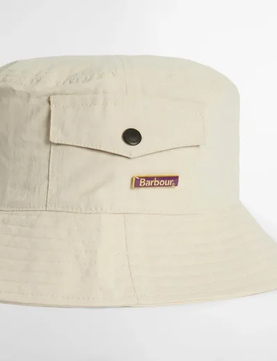 Barbour Tracker Showerproof Bucket Hat | Mist