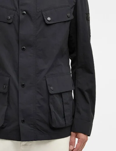 Barbour International Modern Showerproof Dukes Jacket | Black