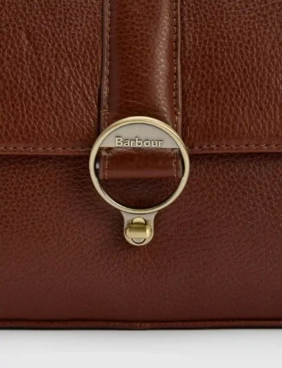 Barbour Women's Rosa Leather Crossbody Bag | Brown