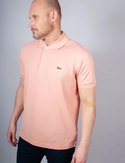 Lacoste Classic Fit L12.12 LIGHT Pique Polo | Coral Pink