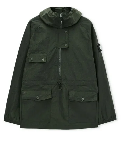 Weekend Offender Zeralda Overhead Jacket | Forest Green