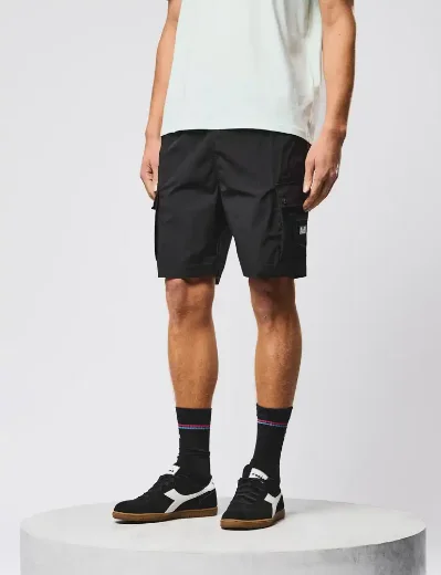 Picture of Weekend Offender Baraki Tech Cargo Short | Black