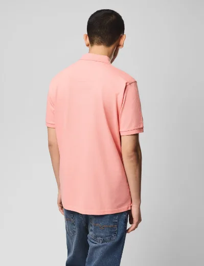 Picture of Weekend Offender Heathcote Badge Polo | Coral