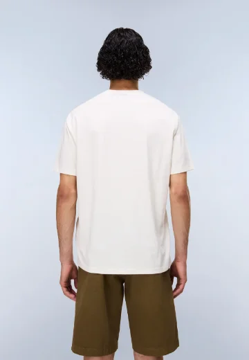 Napapijri Phos Short Sleeve T-Shirt | White Whisper