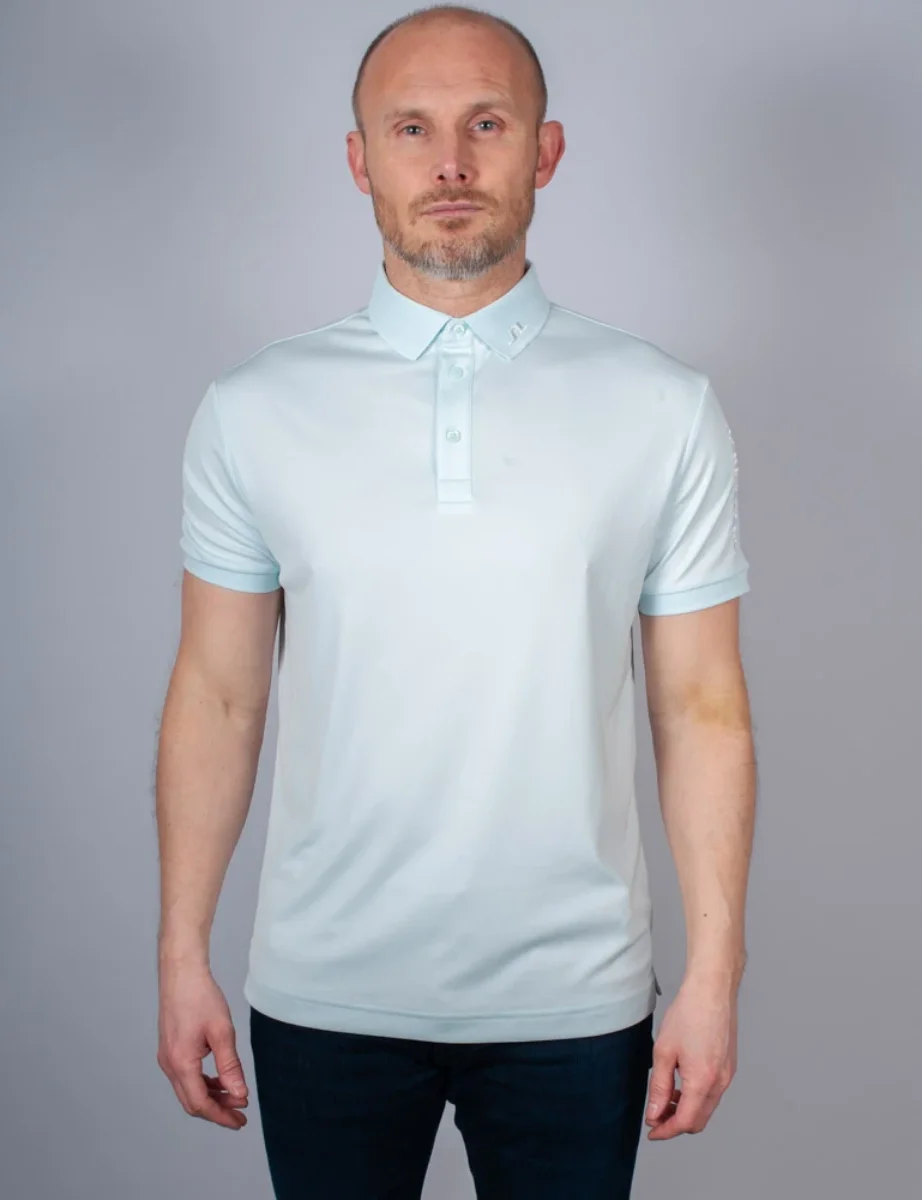 J.Lindeberg Tour Tech Polo | Sky Light