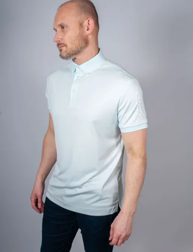 J.Lindeberg Tour Tech Polo | Sky Light