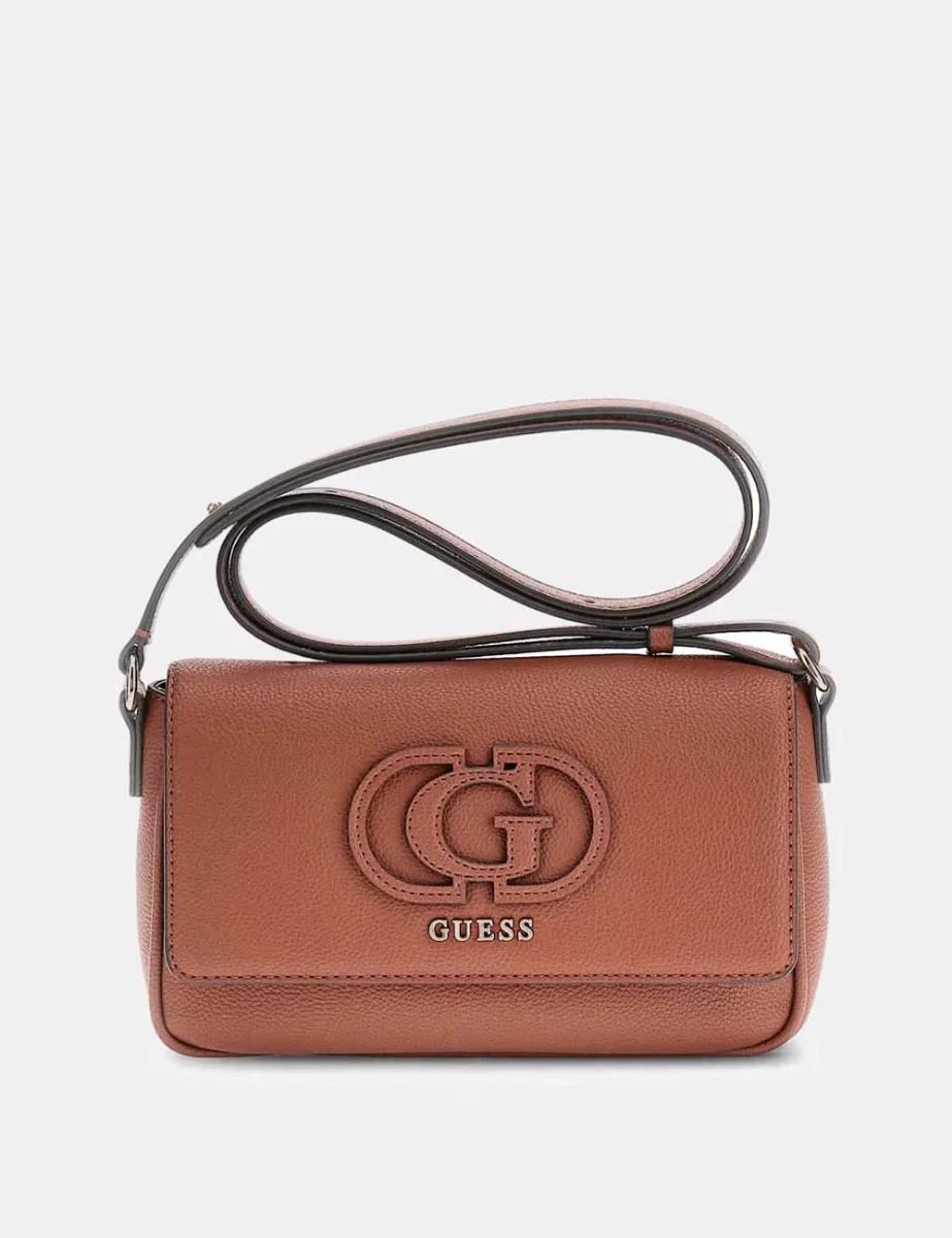 Guess Isola Crossbody Bag / Brown